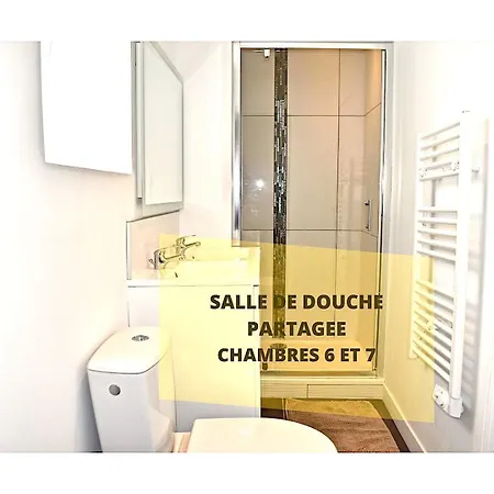 Groupes-coliving-loosleslille-7 Chambres-5 Sdb * Loos